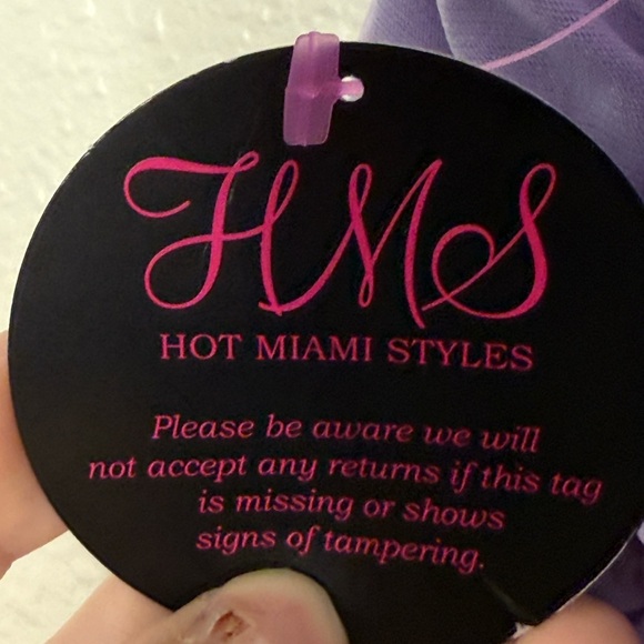 Hot Miami Styles Lavender Ruched Mini Dress NWT M - Picture 6 of 7